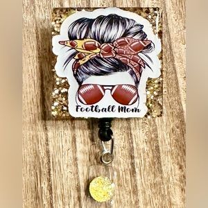 Football MOM Badge Reel